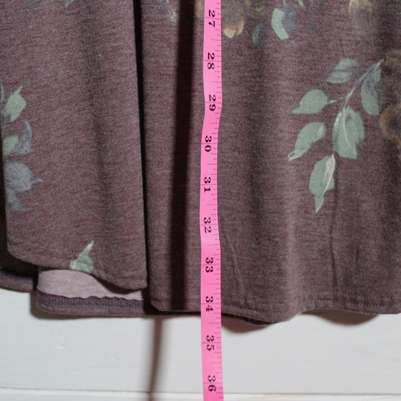 Soft Floral Shirt Dress NWOT - Picture 6 of 6